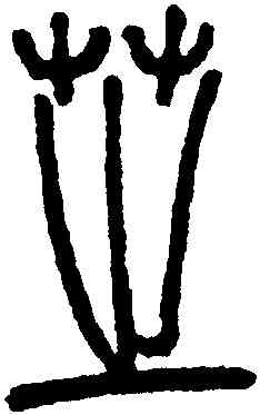 芝,鄧琰,書法字典